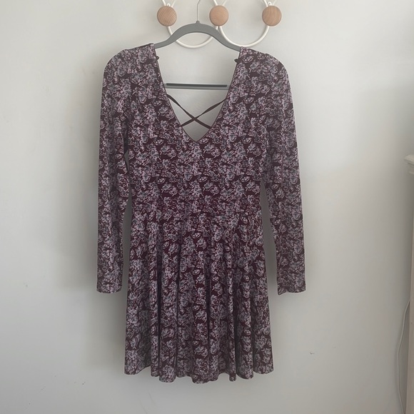 Urban Outfitters Tie-up back skater dress size Medium - Picture 1 of 5